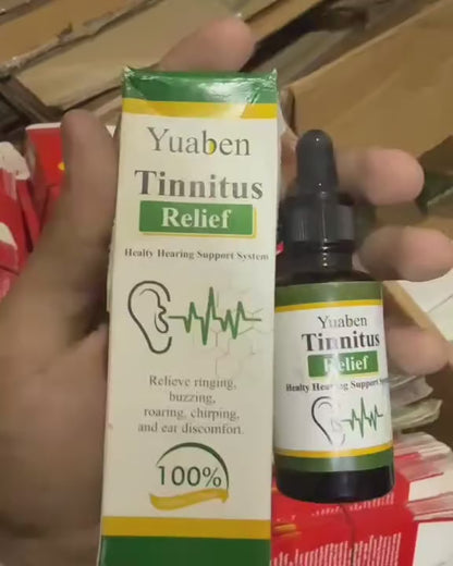 Tinnitus Relief Drops – 100% Herbal Formula